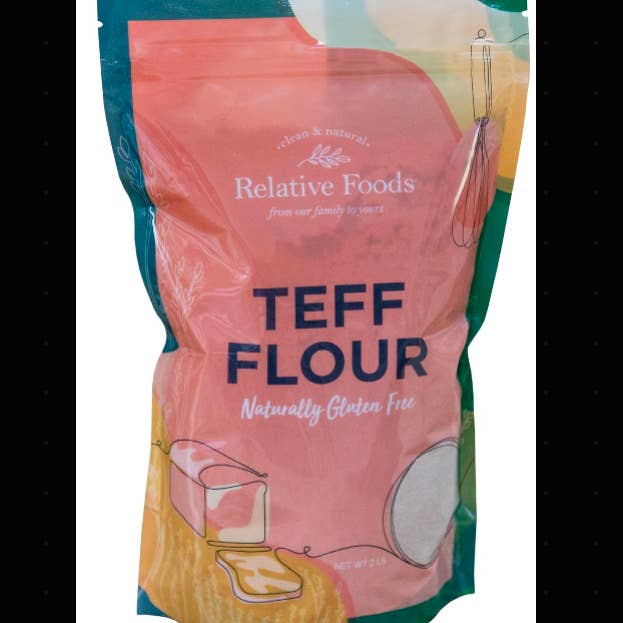 Relative Foods - Wholesale Flour - Teff Flour, 2 lbs.