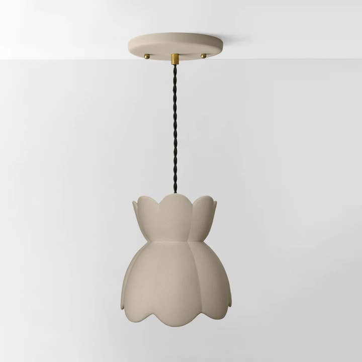 Suspension en céramique Vallea | Petit luminaire minimaliste suspendu pour la vente par LYSlightlab