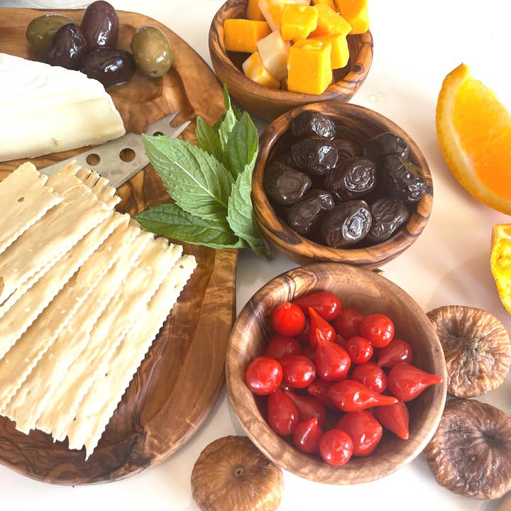 BeldiNest - Wholesale Bowl - Olive wood Spice Bowls - Set of 36