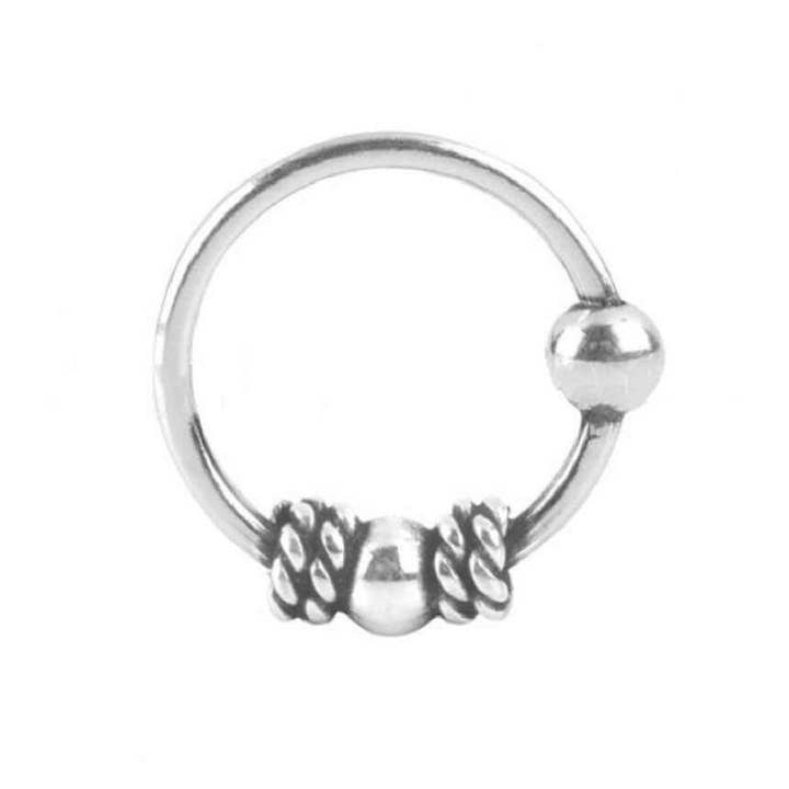Urbiana – wholesale Nose ring – Sterling Silver Bali Nose Ring16