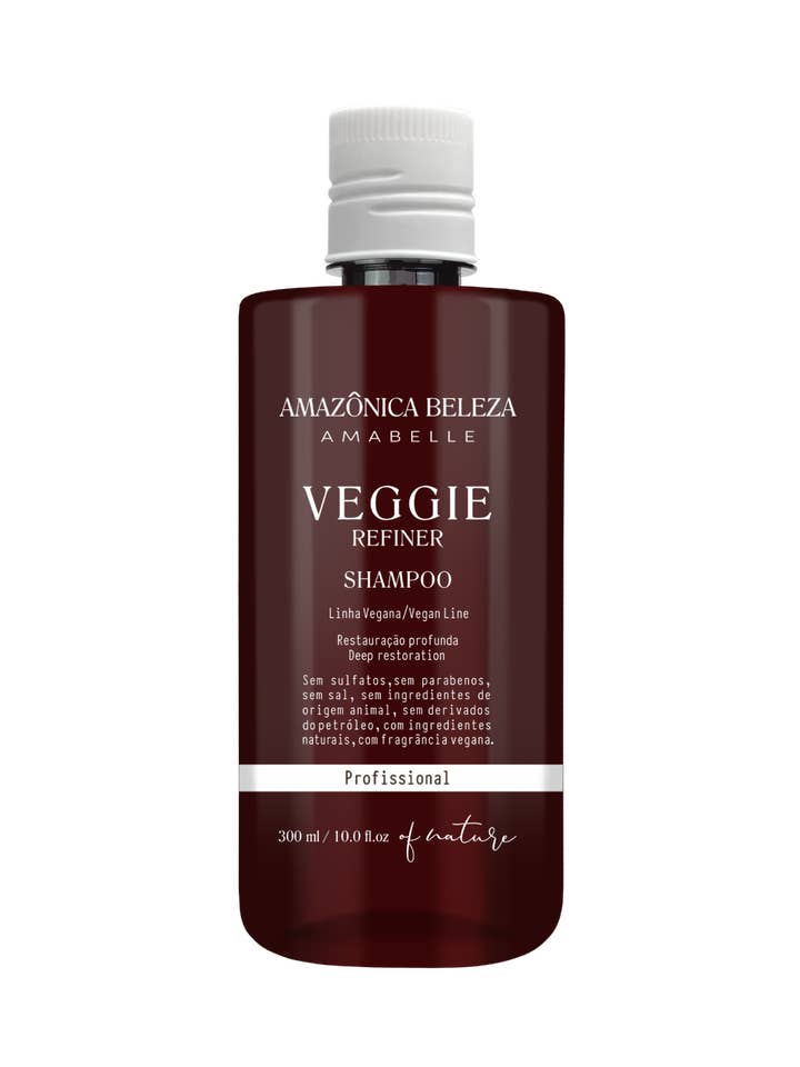 Vegansk shampoo, VEGGIE REFINER (Sulfatfri shampoo) for engroshandel hos Amazónica Beleza