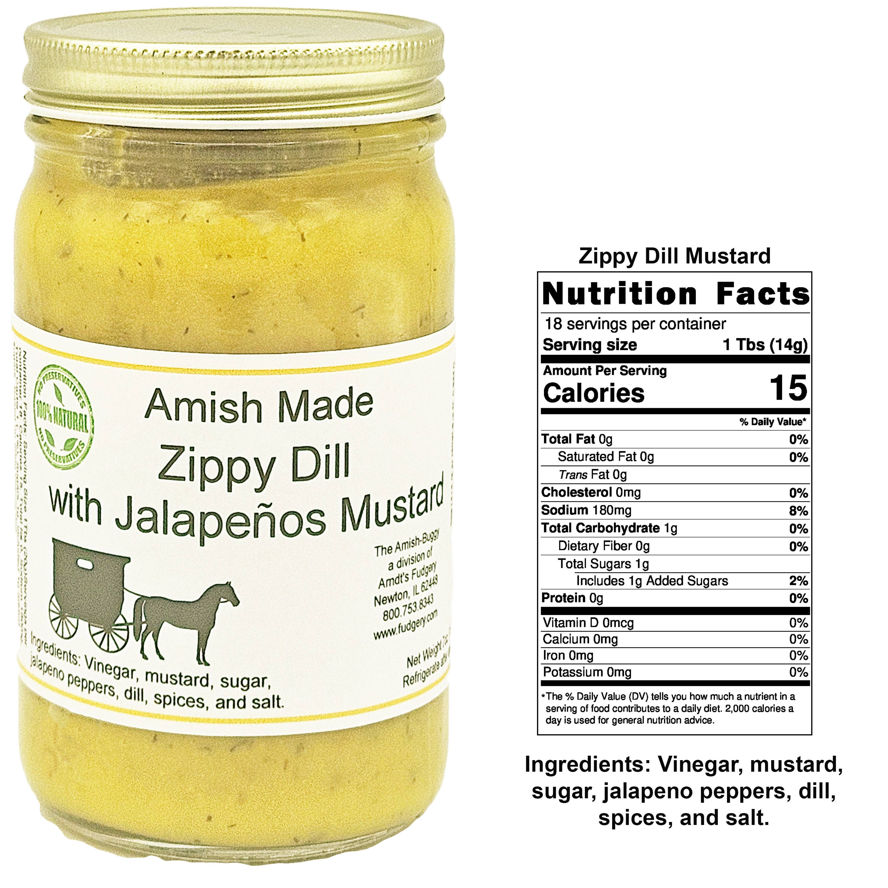 Arndt's Fudgery LLC - Wholesale Mustard - Amish Made Mustards Jar10