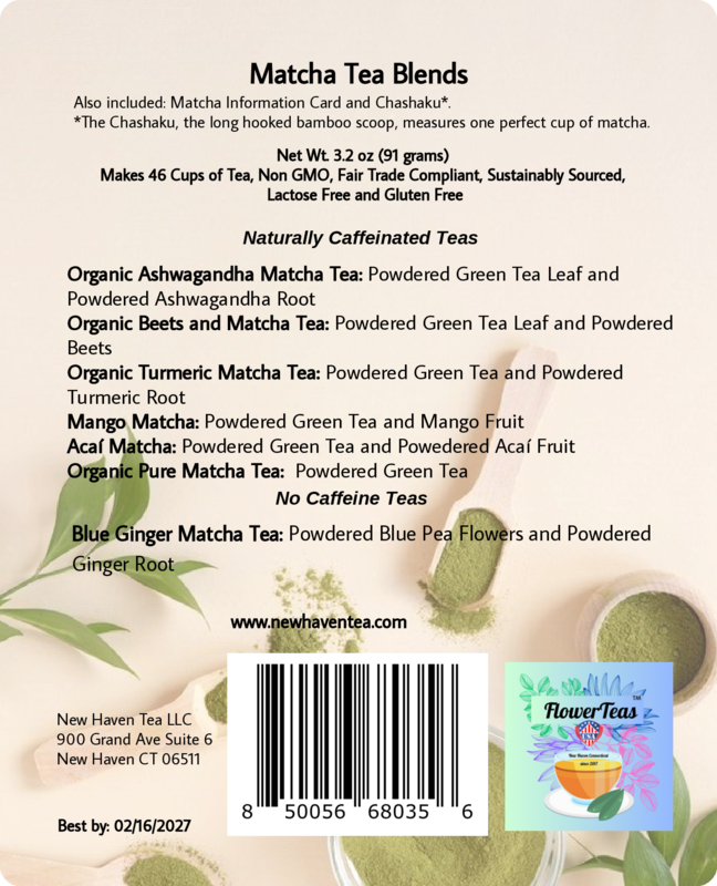 FlowerTeas – Sacos de chá por atacado – 8 Misturas Sortidas Tubo de Teste Sampler de Chá Oferta12