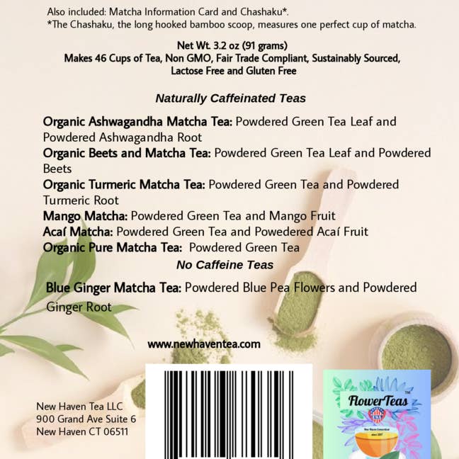 FlowerTeas – Sacos de chá por atacado – 8 Misturas Sortidas Tubo de Teste Sampler de Chá Oferta12