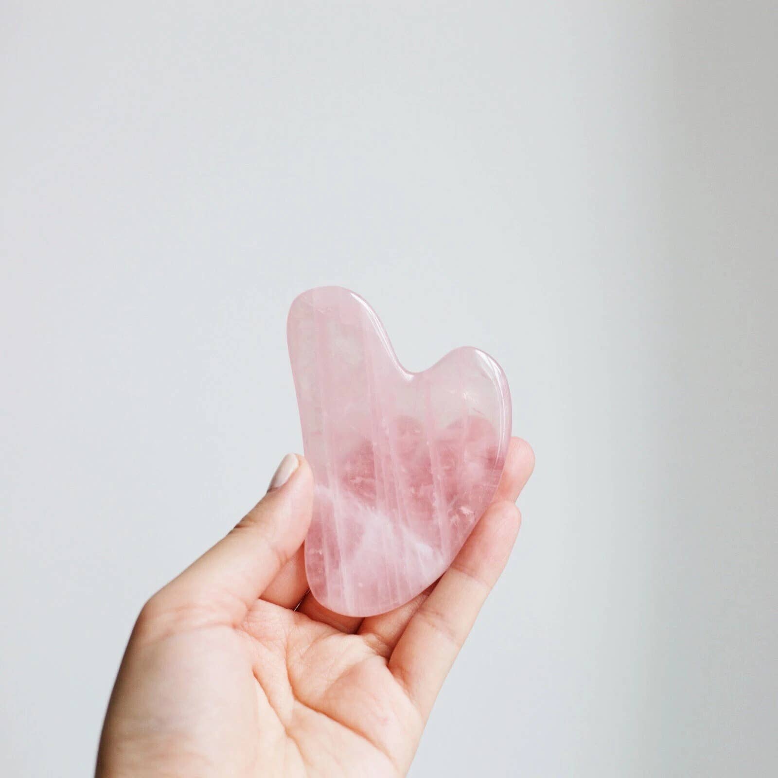 Mount Lai - Wholesale Gua Sha Tool - The Rose Quartz Gua Sha Facial Lifting Tool3