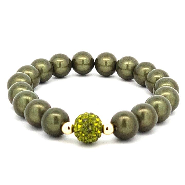 Armband little Funky 10mm moos für den Großhandel von Impala