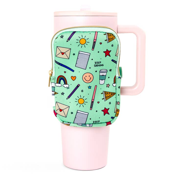 School Doodles Tumbler Fanny Pack for wholesale by Callie Danielle