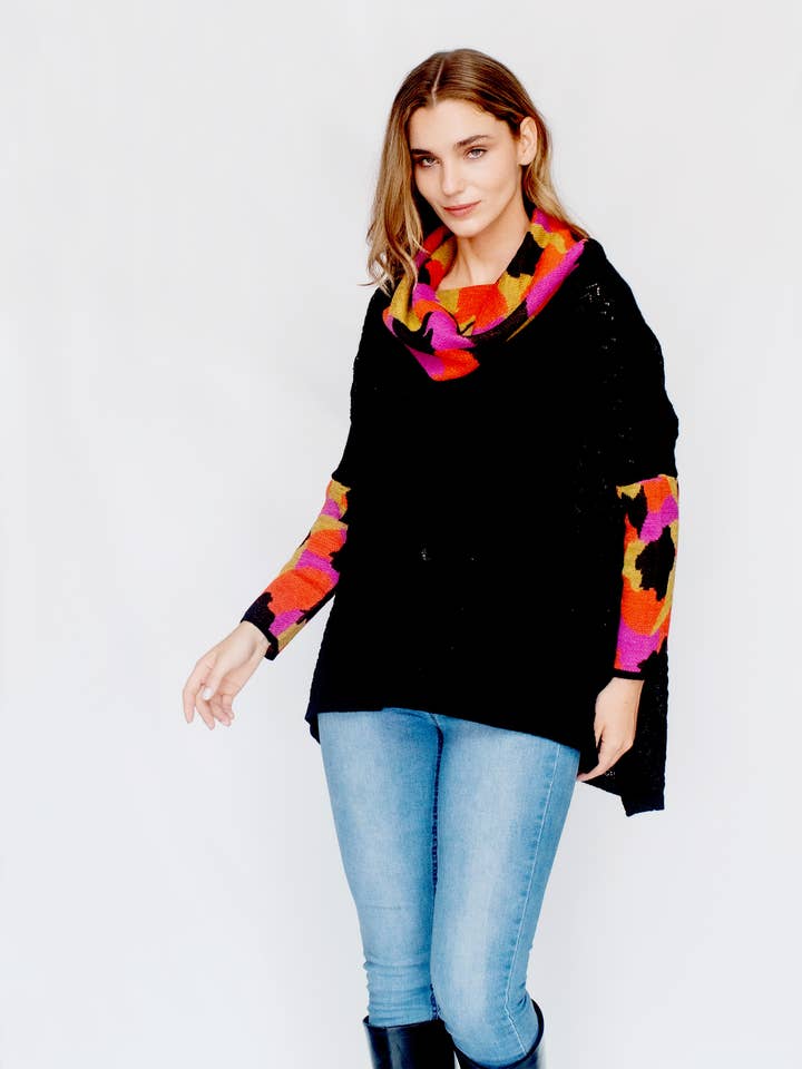 Lisha Baby Alpaca Oversized Sweater for engroshandel hos INKAMODA