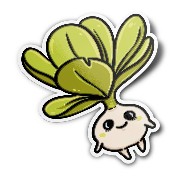 Girls Printing House - Wholesale Sticker - Radish Stickers Vinyl Waterproof Stickers0