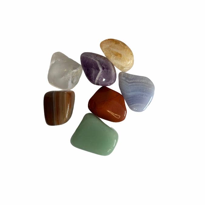 Benicek - Venta al por mayor Piedras/cristales espirituales - PACK 7 CHAKRAS