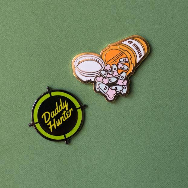 GAYPIN' - Wholesale Lapel Pin/Button - Vitamin D Pin2