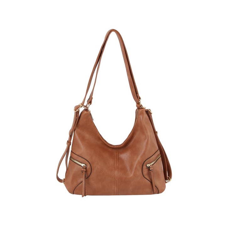 Handbag Factory Corp - Wholesale Shoulder Bag - Women's - Urban Chic Convertible Hobo Bag