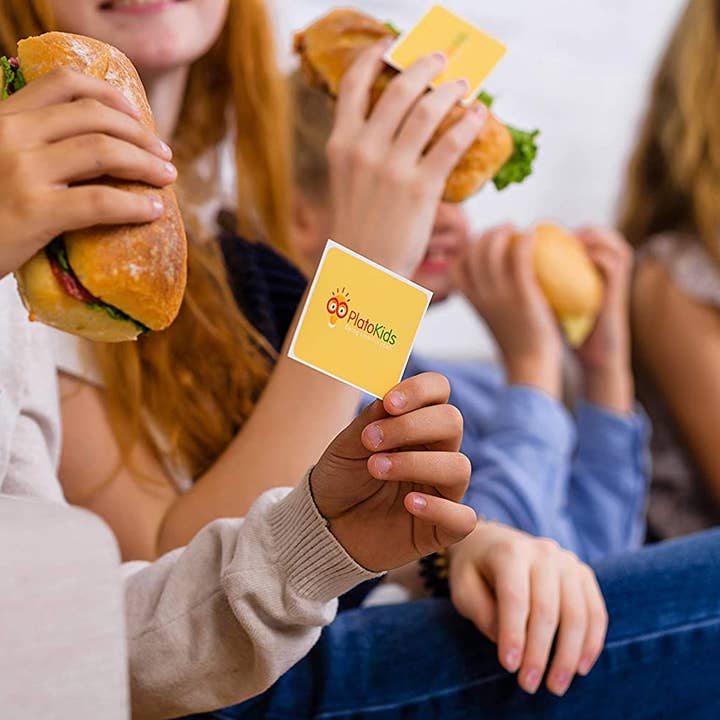 Plato Kids - Wholesale Learning Cards - Kids & Baby - Educational Lunch Box Notes for Kids Value Pack of 1803