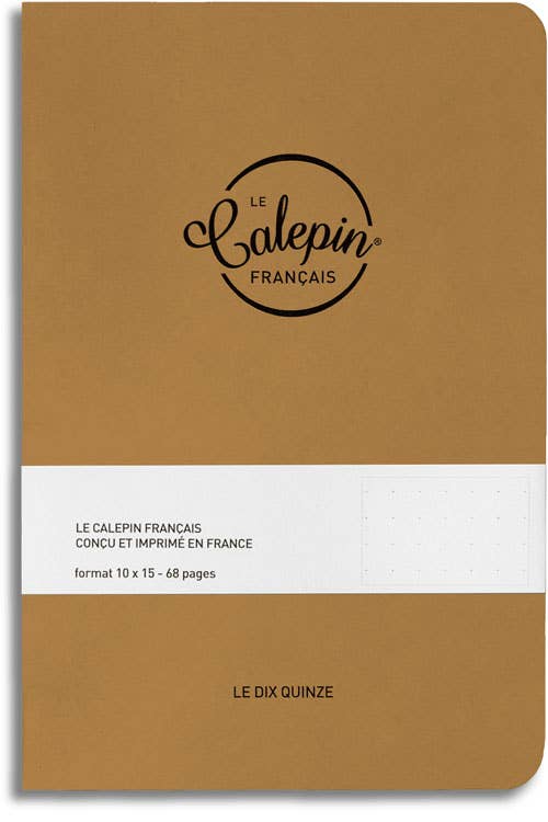LE CALEPIN FRANCAIS - Wholesale Notitieboekje - Naturel notitieboek 10x15cm5
