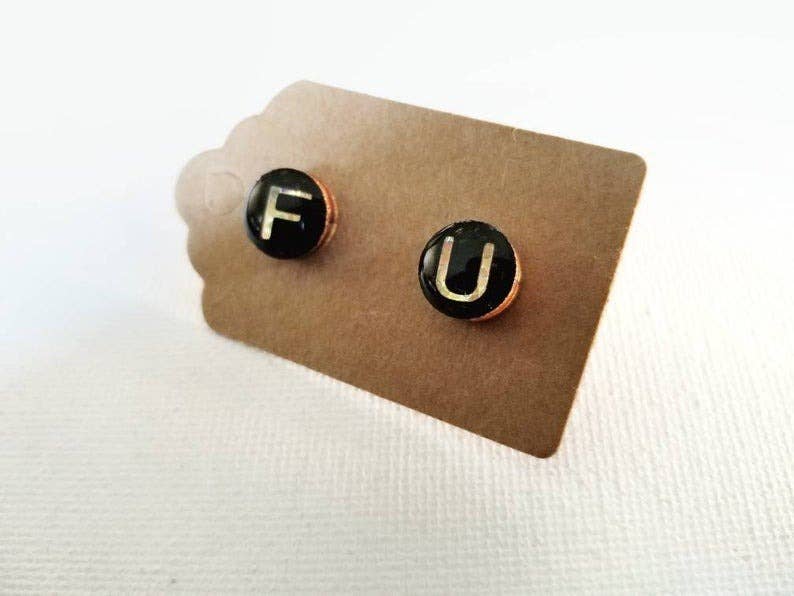 Holey Moley Accessories - Vente Clous d'oreille - Goujons d'aluminium FU6