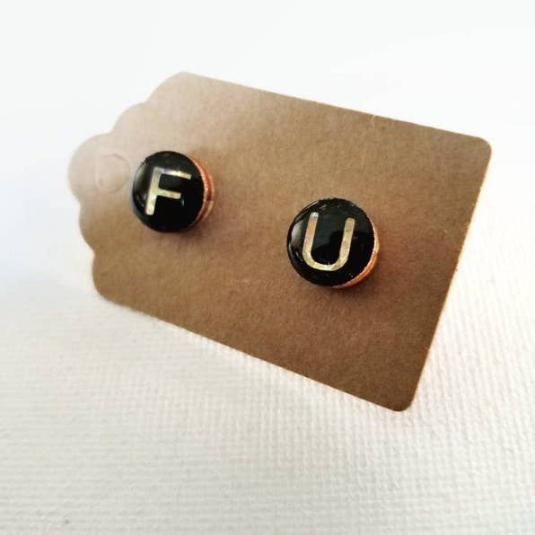 Holey Moley Accessories - Vente Clous d'oreille - Goujons d'aluminium FU6