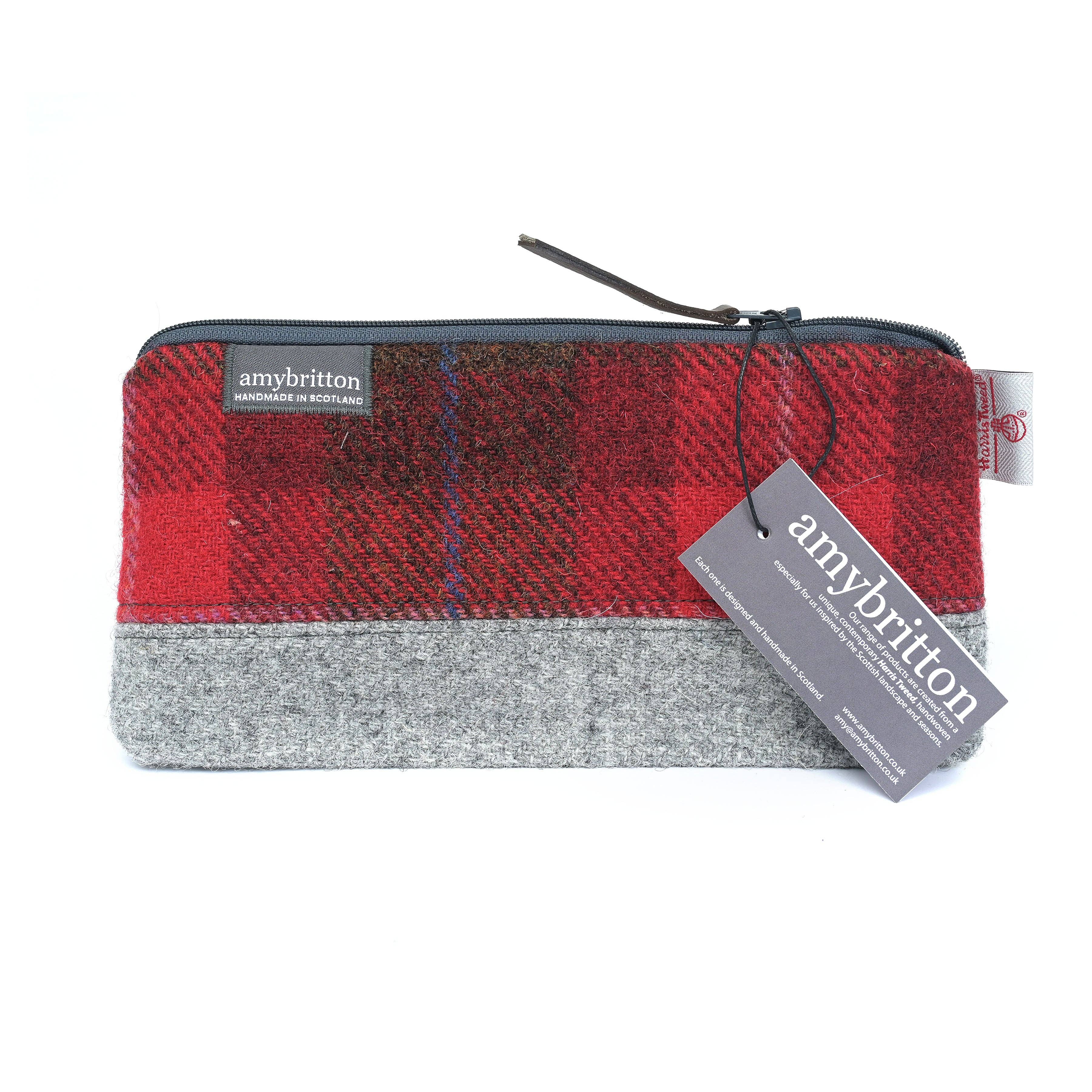 Amy Britton Harris Tweed Products - Wholesale Makeup/Cosmetic Bag - Highland Range Harris Tweed® Wash Bag19