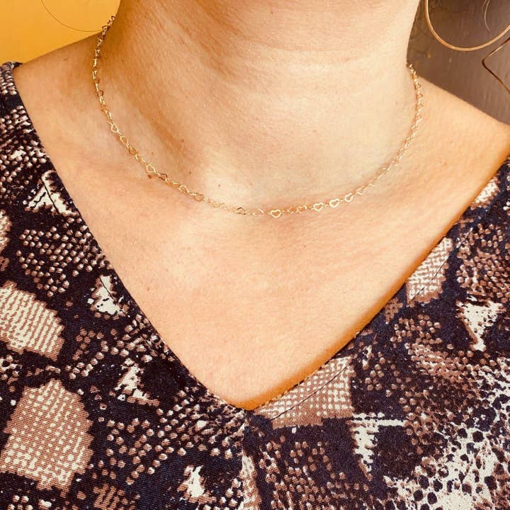 Infinite Love lille Hearts Choker for engroshandel hos Lexi Jewelry