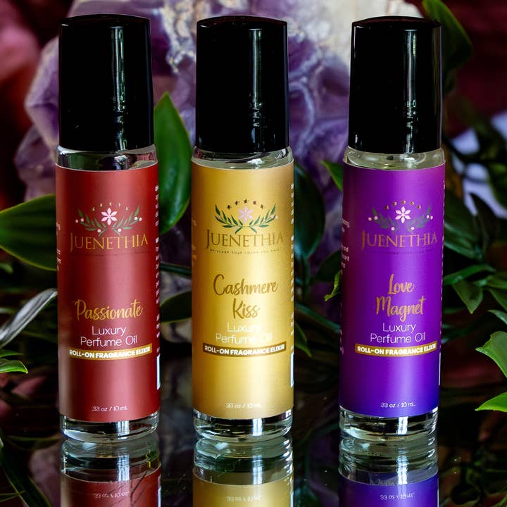 Juenethia - Wholesale Roll-On Fragrance - Cashmere Kiss - Luxury Perfume Oil Roll-On3
