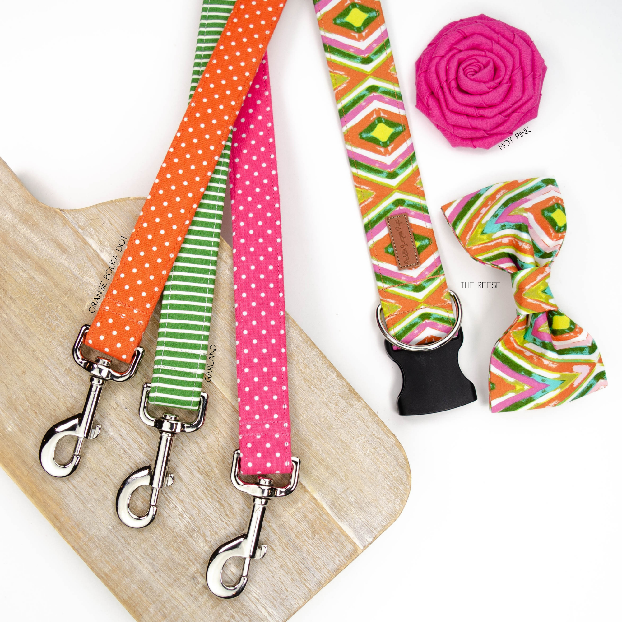 Puddle Jumper Pups – coleira - Cão por atacado – Bolinhas de framboesa6