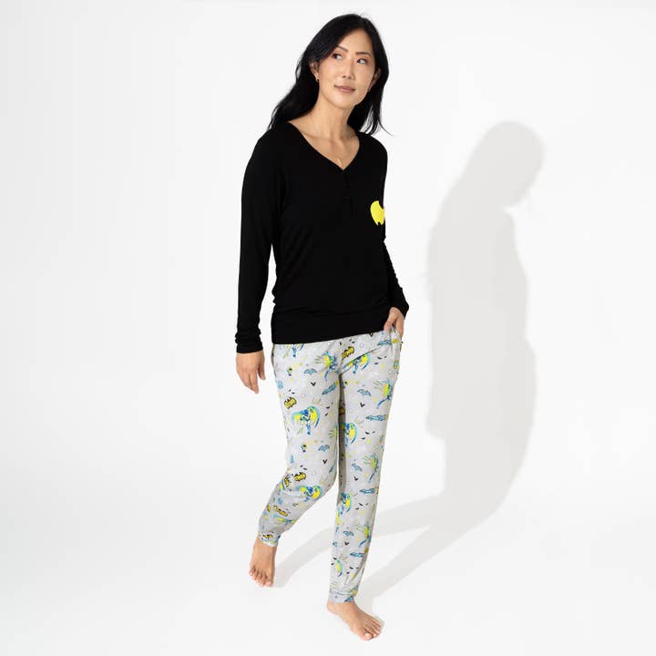 Bellabu Bear – wholesale Sleepwear set – Women's – Batman Bamboo Women's Pajama Set1