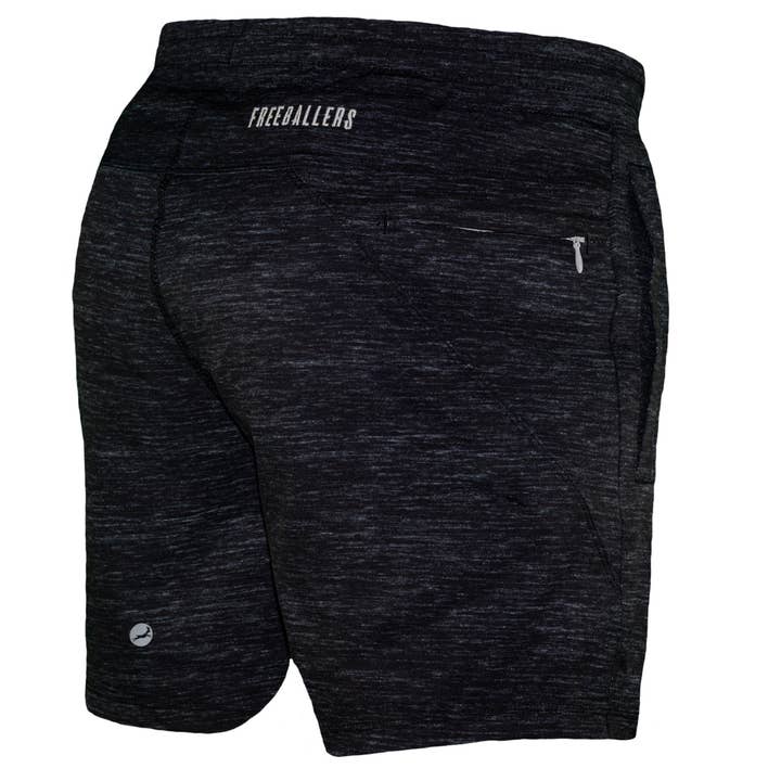 Black Heather Freeballers - Sport Shorts for wholesale by Meripex Apparel