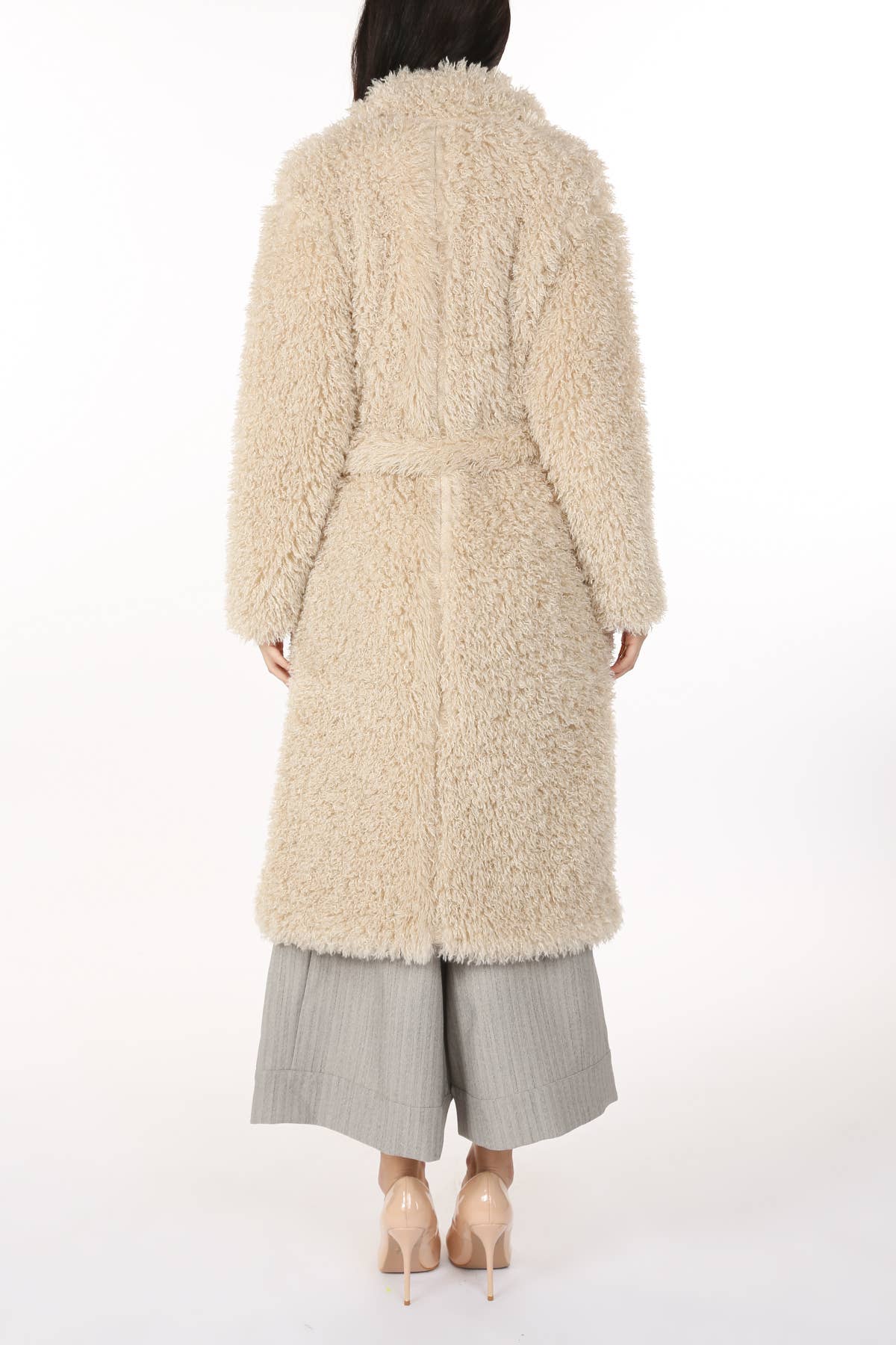 Beulah Style - Wholesale Fur/Faux Fur Coat - Women's - Fuzzy Teddy Fur Coat MM40761