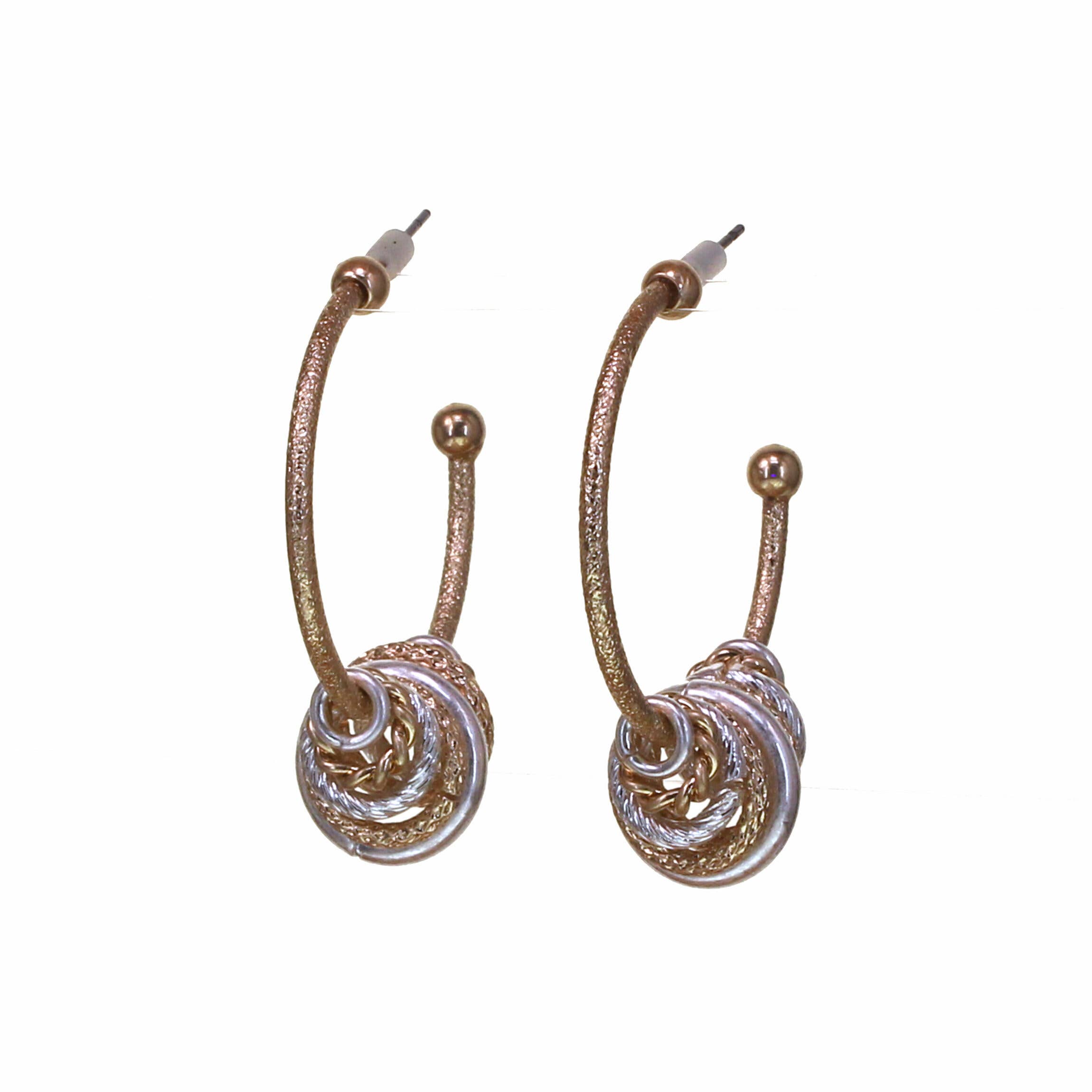 Kole Design - Wholesale Hoop Earrings - 2-e30171