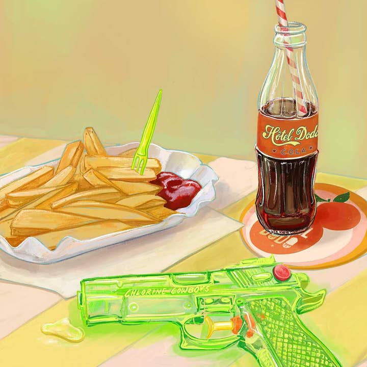 Klorinkovbojernas konsttryck för wholesale av Diedododa