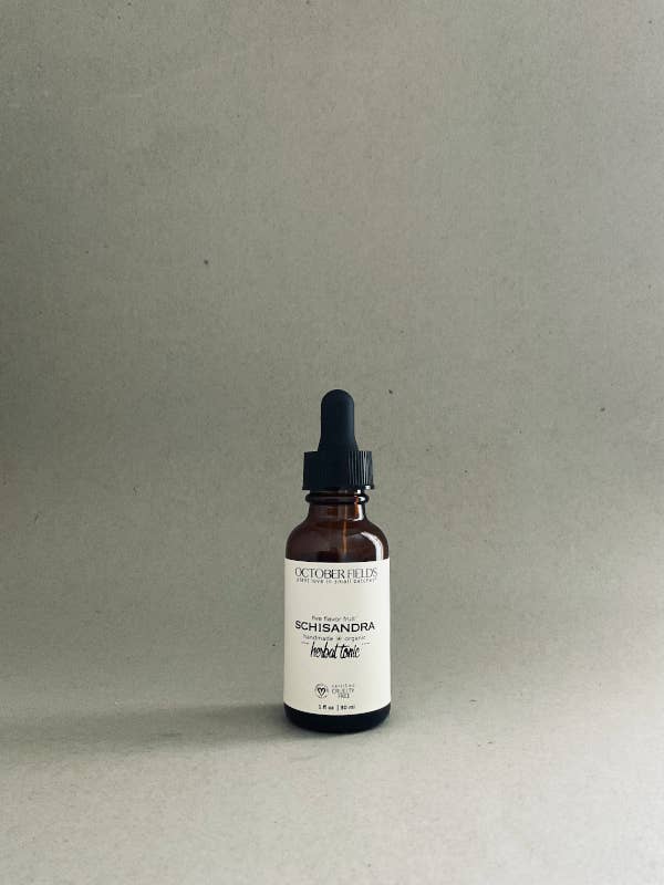 Schisandra Tincture - Vegan for wholesale by October Fields®