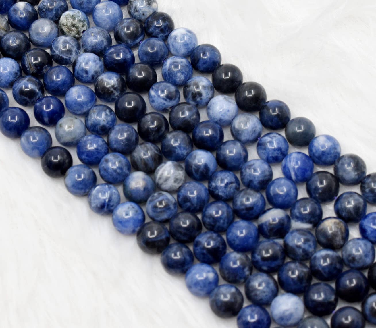Soothing Crystals - Wholesale Beads - Crystal Jewelry Beads | Sodalite | Healing Gemstone Beads1