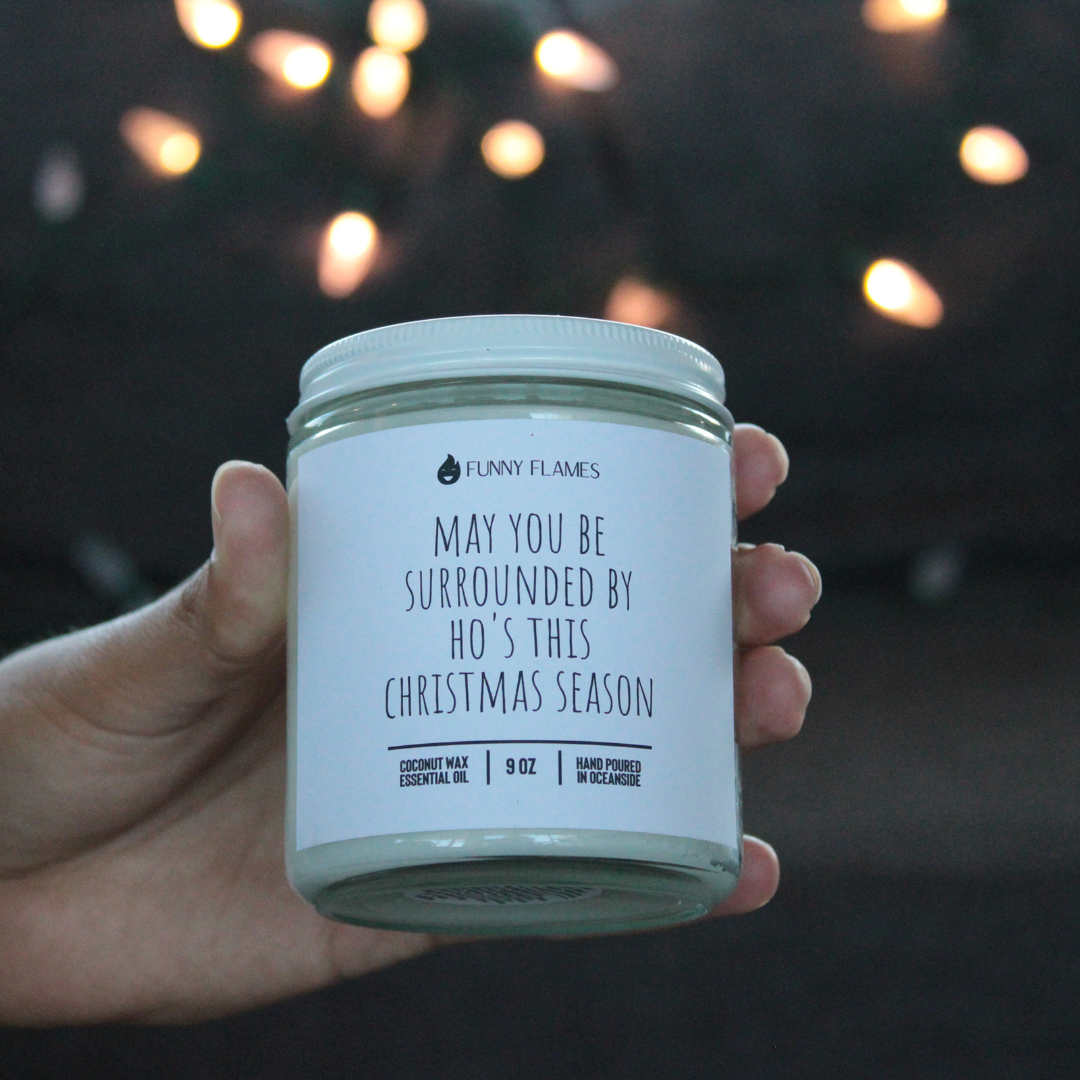 Funny Flames Candle Co - Les Creme - Wholesale Jar/Filled Candle - Holiday 2025 Best Sellers Collection 9oz Candles4