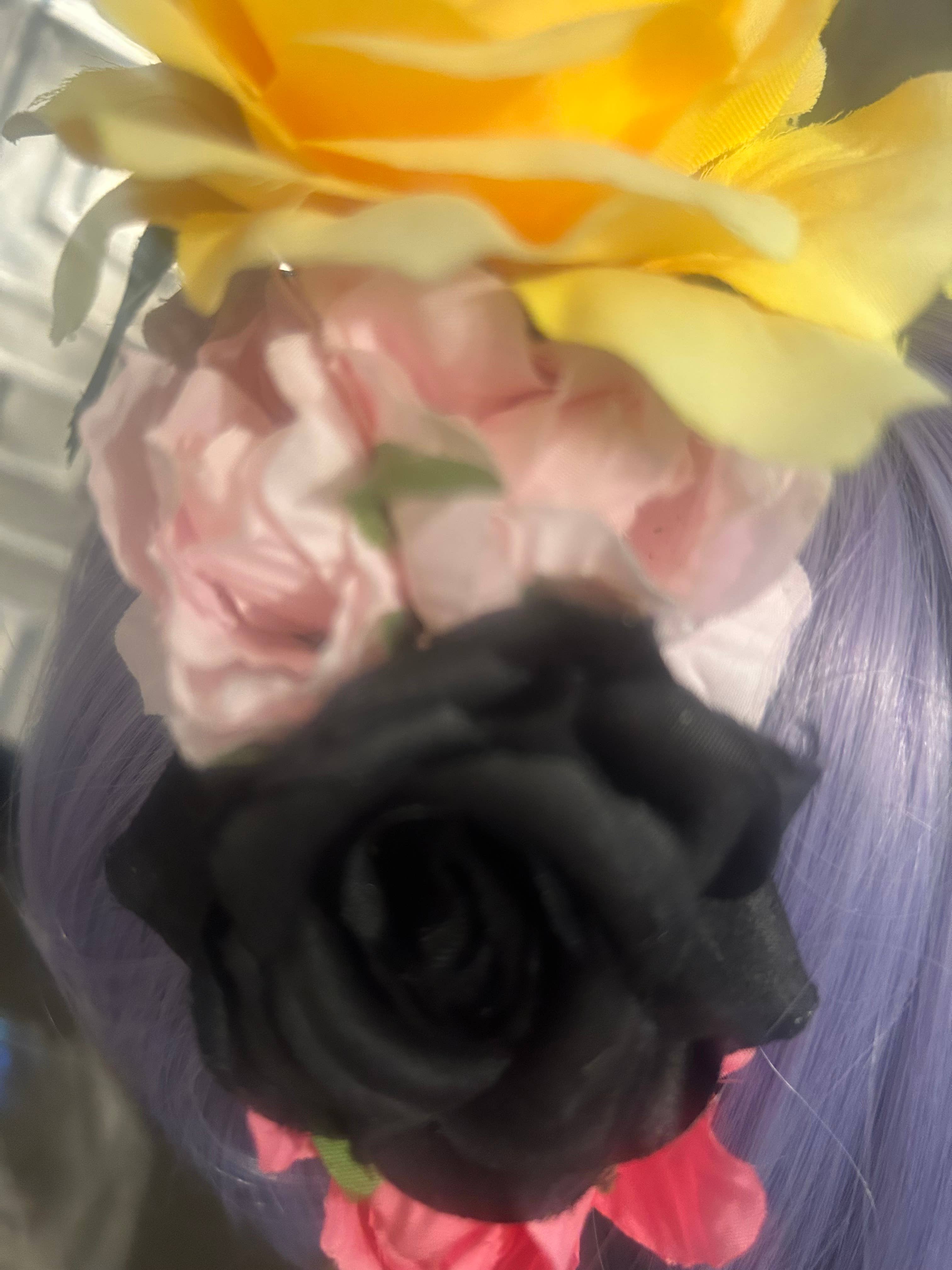 SugarQuoteMeNot LLC - Vente Bandeau – femme - FlowerBands (Bandeaux ornés de fleurs)4