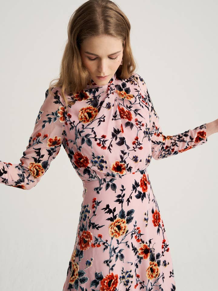 Claude Rose Jurk · Rêverie · voor wholesale door Bruna