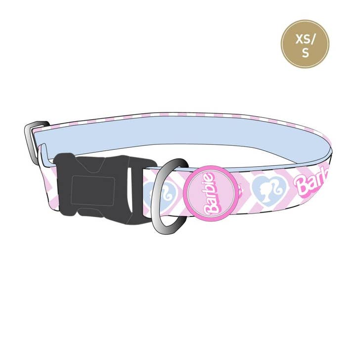Mastoys, S.L. - Wholesale Pet Collar - Cat/Dog - BARBIE DOG COLLAR XS/S - 2800001476