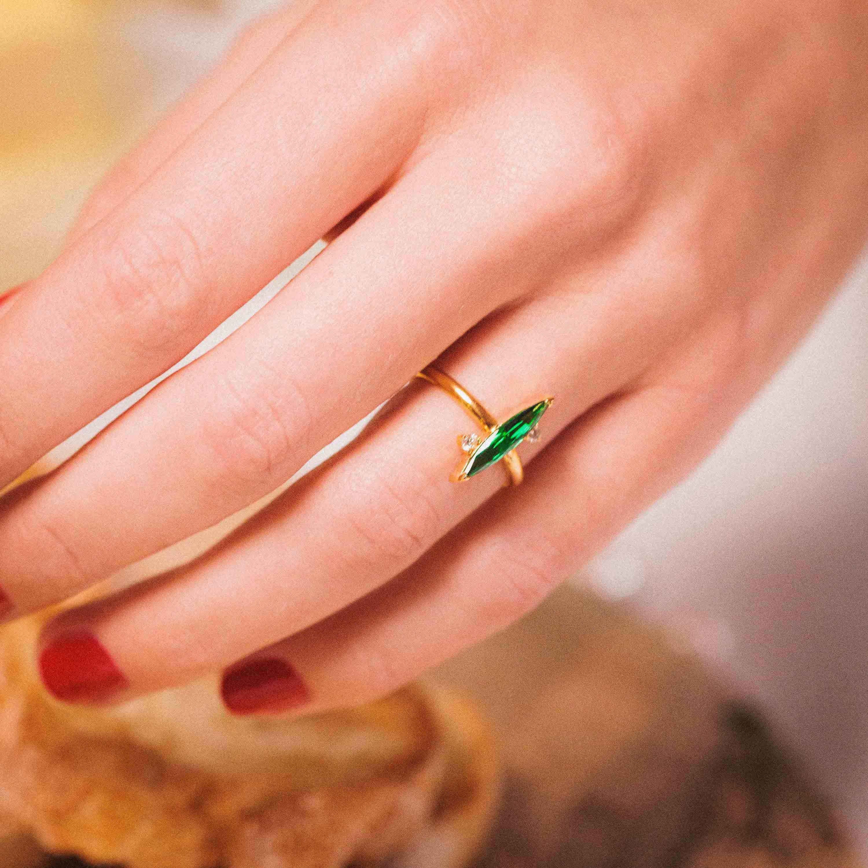 Montserrat New York – Engroshandel Ring med sten – Verde Ring1