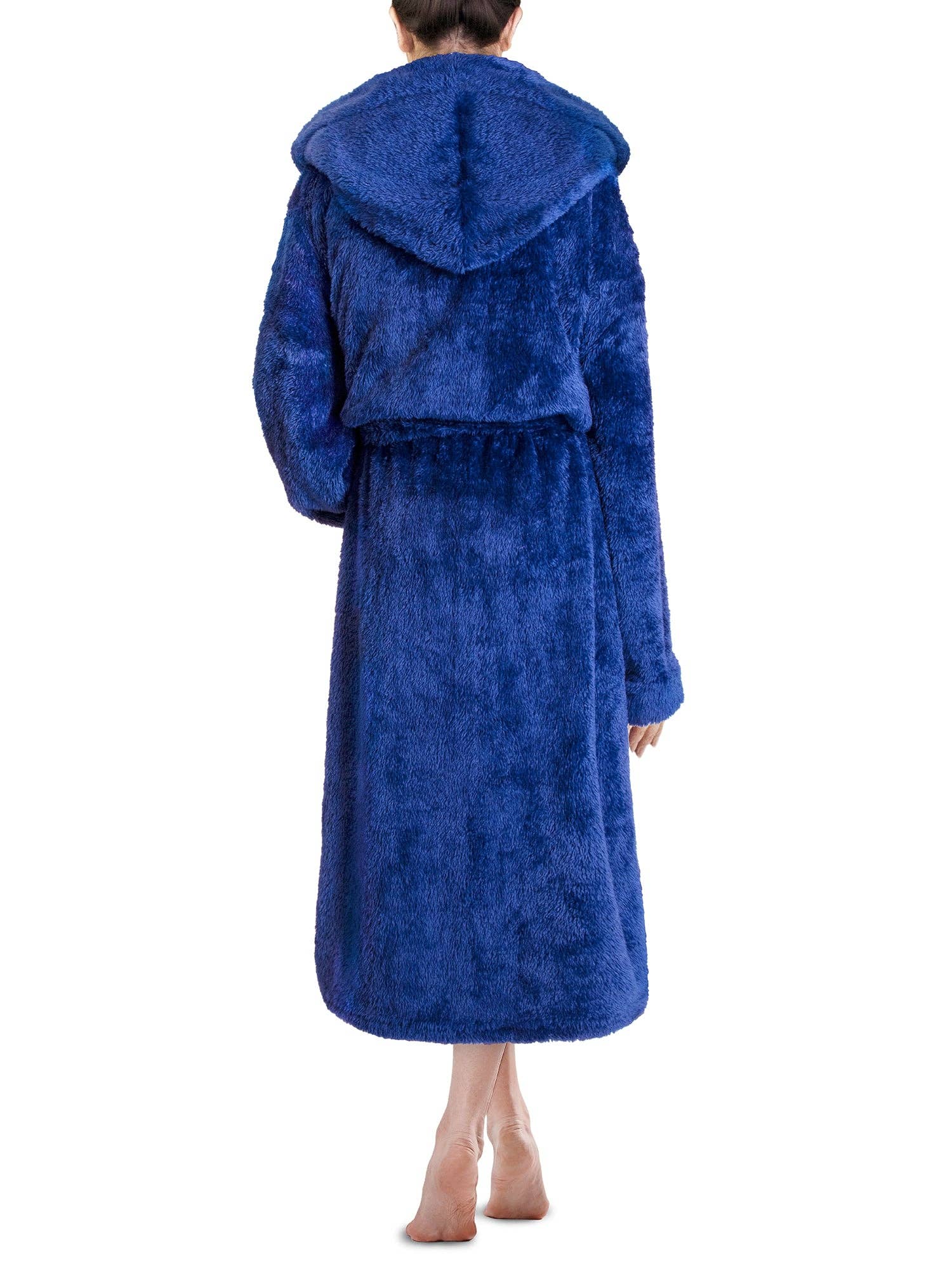 Pavilia - Wholesale Robe - Women's - Women's Sherpa Fluffy Robe with Hood36