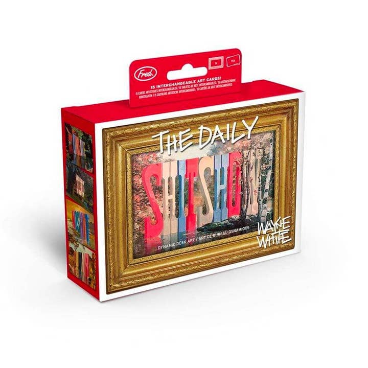 Fred & Friends - Wholesale Art Print - Daily Shitshow - Art by Wayne White1