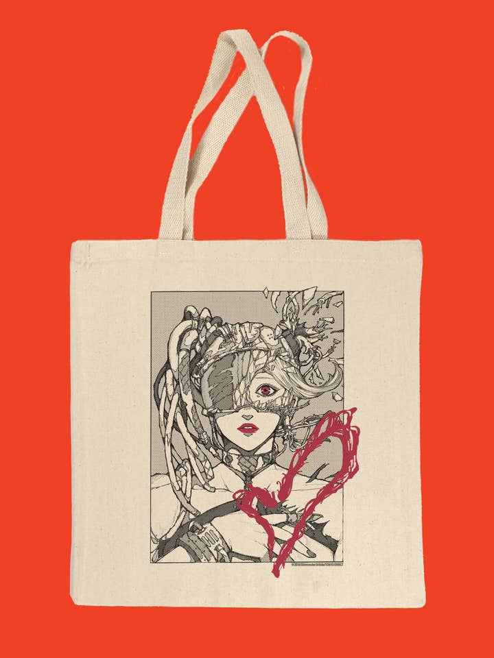 Popkiller Artist Series Shinnosuke Uchida Cyber Face Tygväska för wholesale av Popkiller