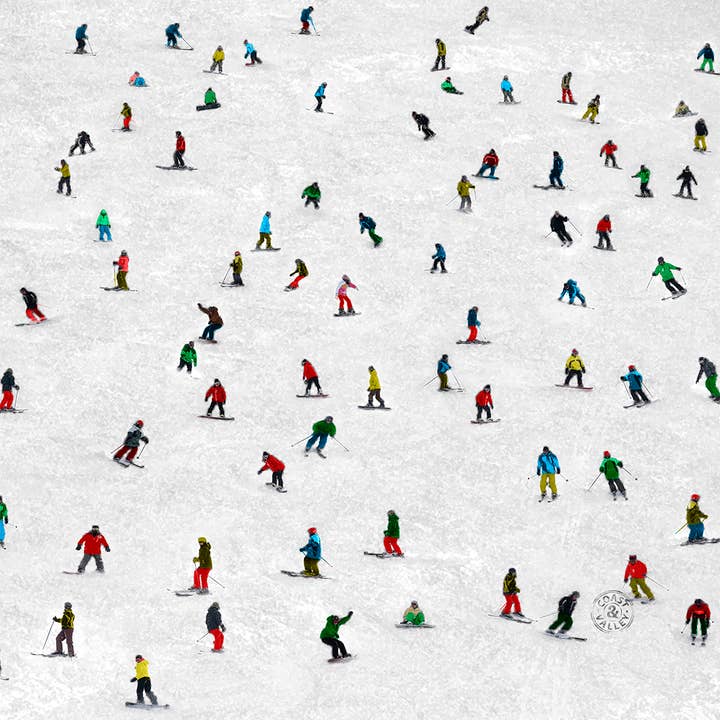 Tavola decorativa per sci in atmosfera chalet/montana per la vendita all'ingrosso da parte di Coast and Valley