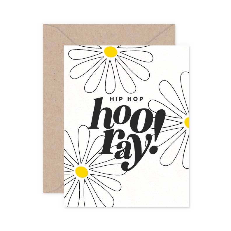 Smitten on Paper - Wholesale Everyday Greeting Card - Hip Hop Hooray