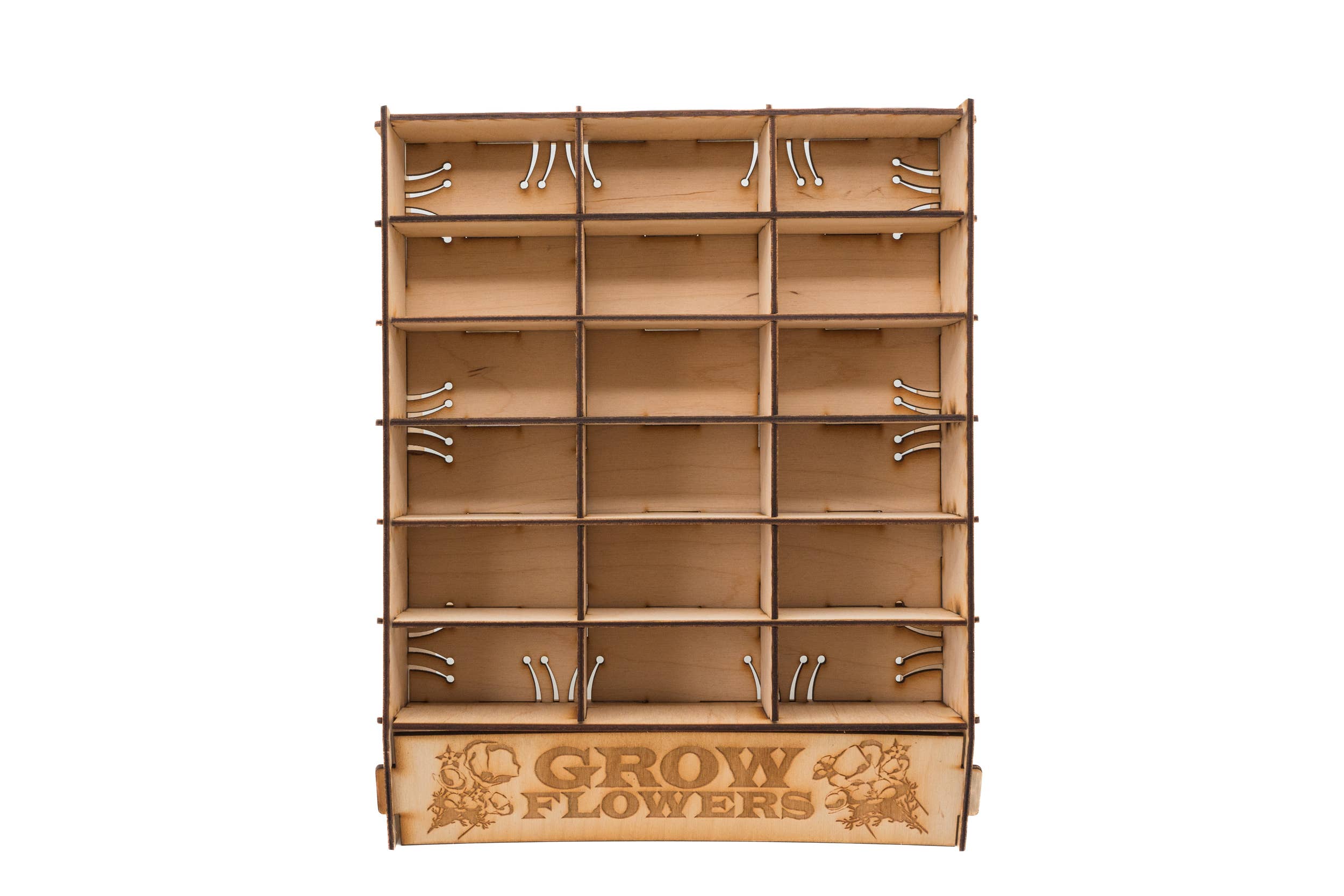 The Jonsteen Company - Wholesale Retailer Display - Home & Living - 18-Piece Flower Kit Display (Kits Not Included)2