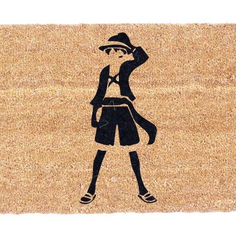 Monkey D. Luffy Coir Doormat for wholesale by CocomatsNMore