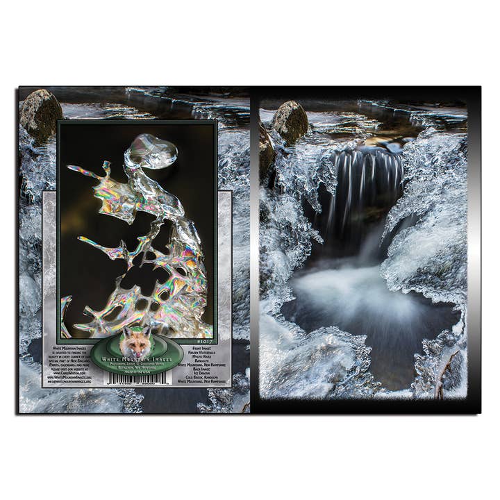 #1017 Carte Bloc-notes de Glace pour la vente par White Mountain Images