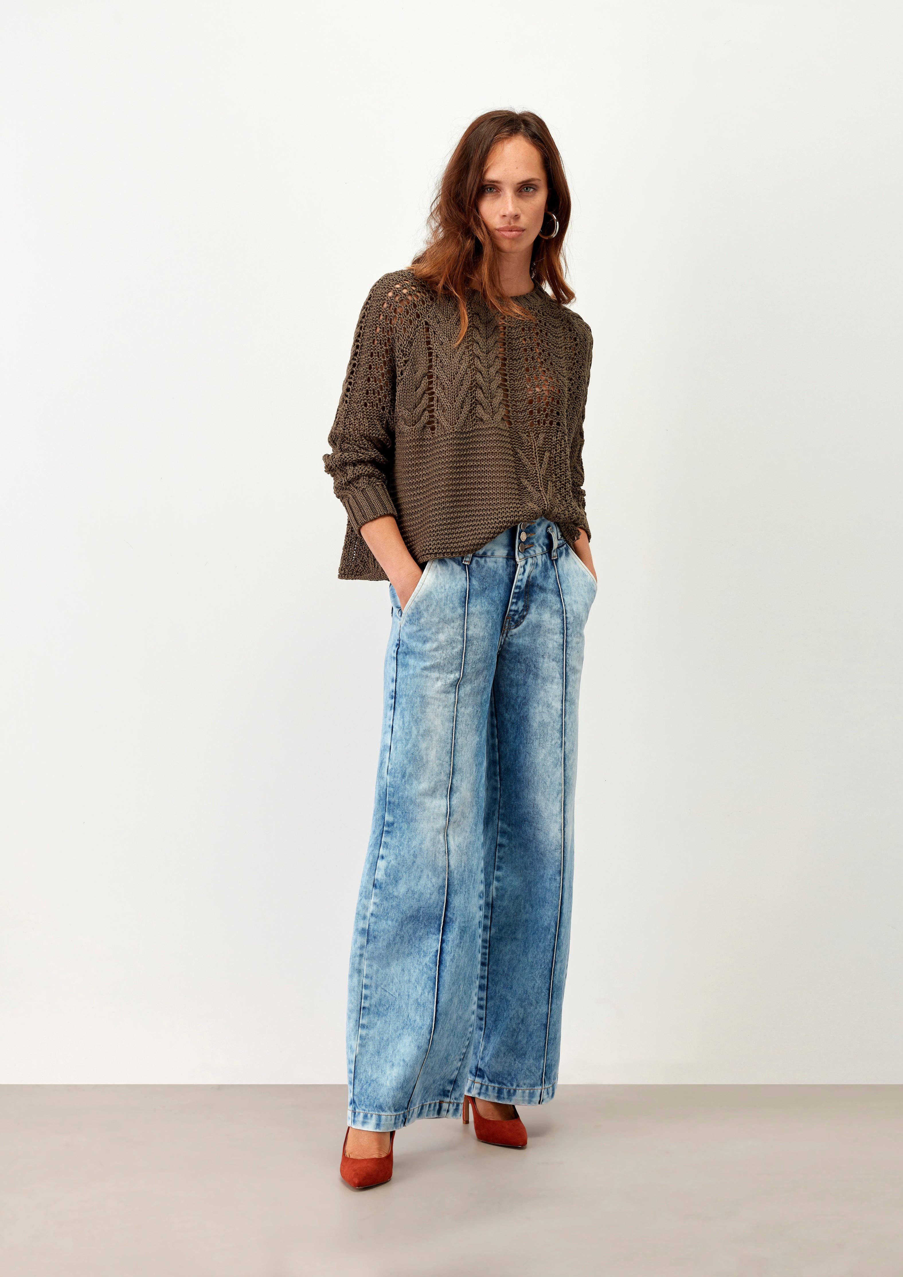 GUIMANOS - Wholesale Knit Top - Women's - Trança Shirt2