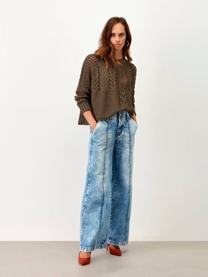 GUIMANOS - Wholesale Knit Top - Women's - Trança Shirt2