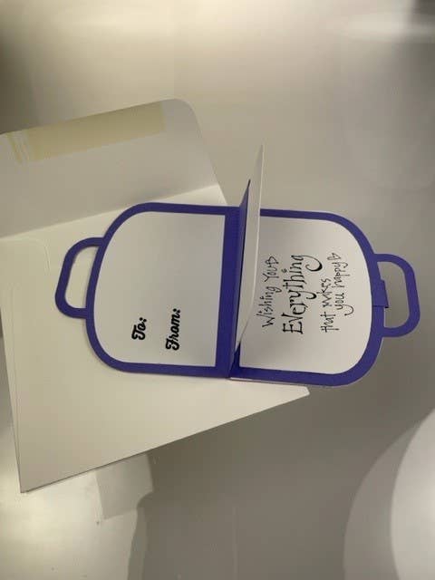 Cards By Robin - Wholesale Birthday Card - Birthday gift card holder, Shaker Card with Envelope4