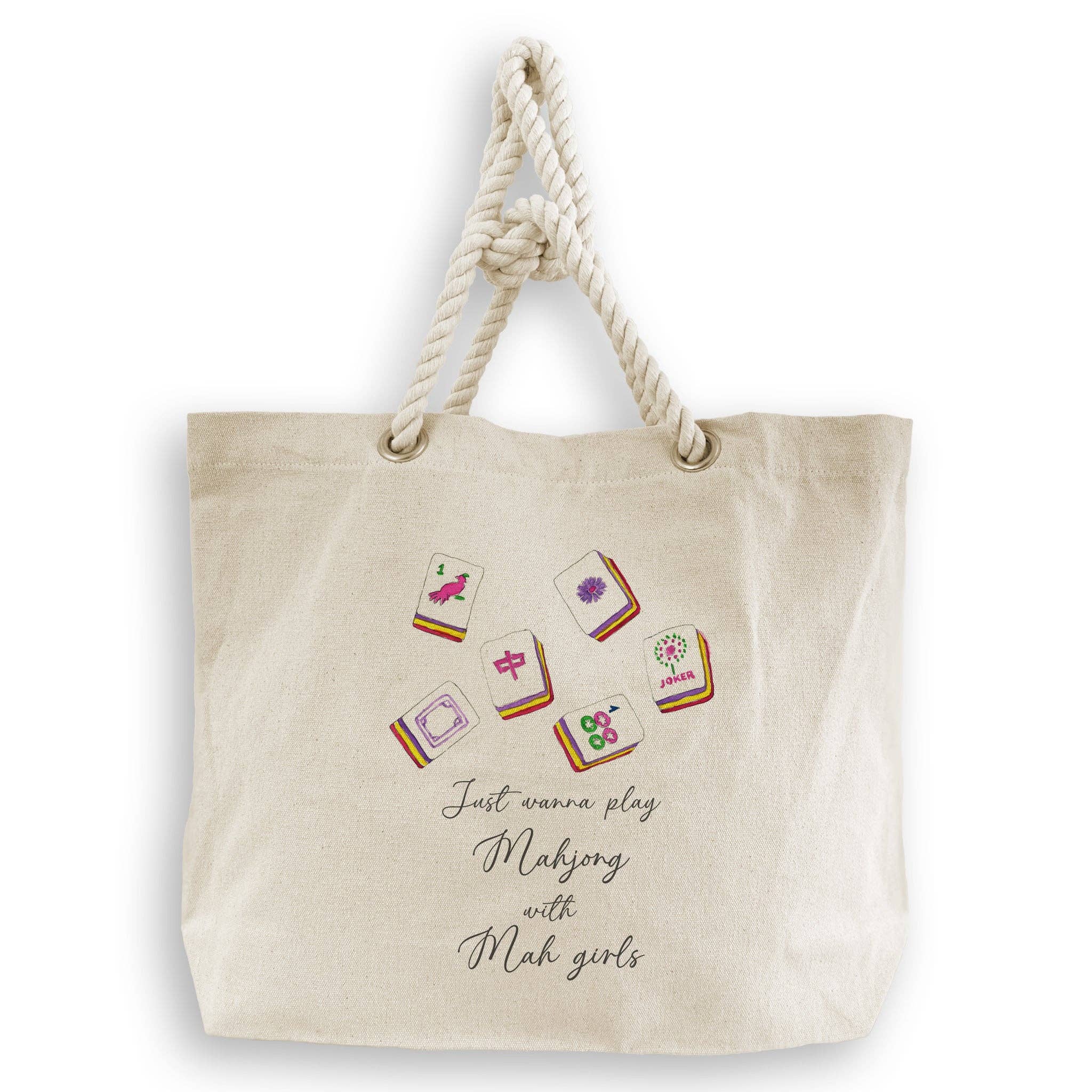 French Graffiti - Wholesale Tea Towel - Mahjong with Mah Girls6