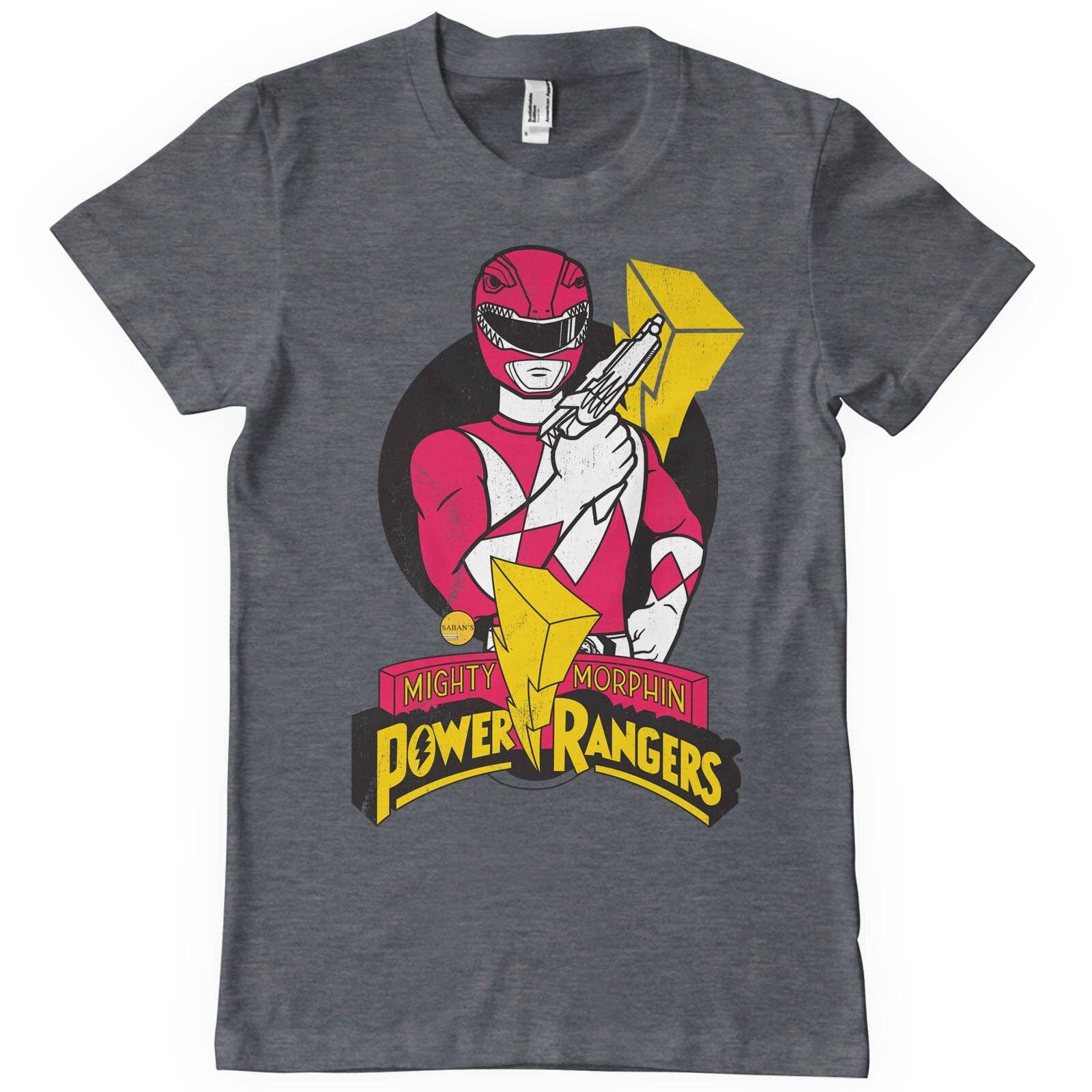 Hybris Production AB – wholesale Screen printed t-shirt – unisex – Power Rangers - Red Ranger Pose T-Shirt0