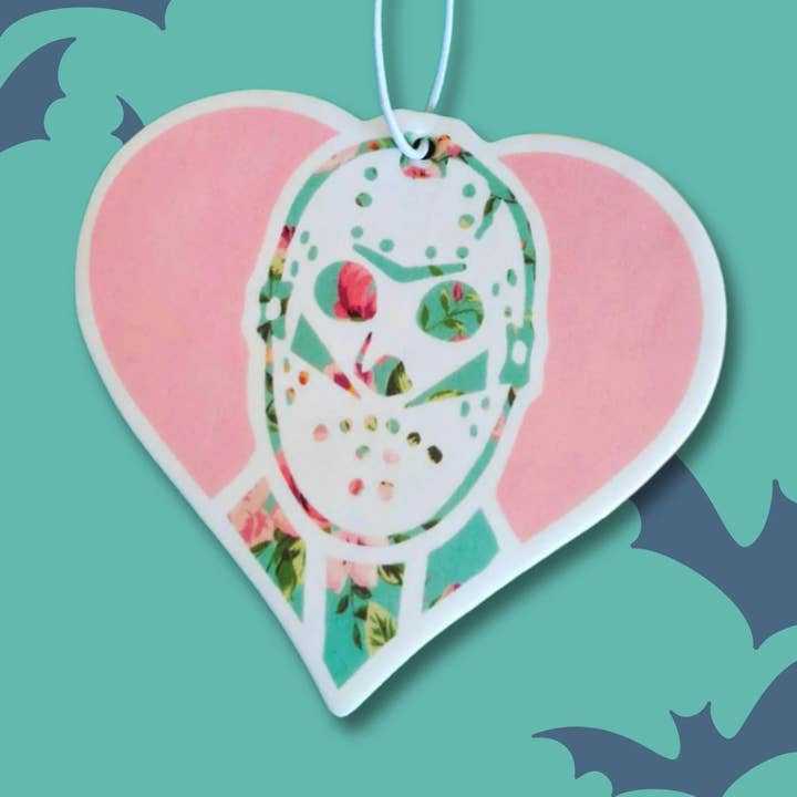 Jason Vorhees Blumiger Freitag der 13. Lufterfrischer 80 Horror für den Großhandel von HelloSailorTees